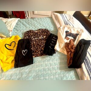 Girls Boutique Outfits, size 8